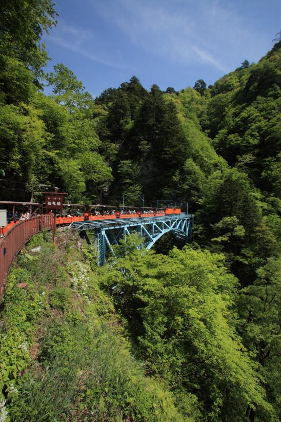 Kurobe Gorge Trolly Train(7)