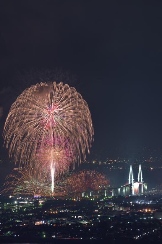 Toyama Shinminato Fireworks Display(1)