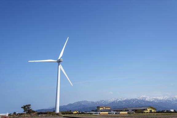 Wind Power Generation in Nyuzen Town(1)