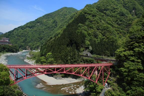 Kurobe Gorge Trolly Train(1)