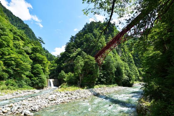 Kurobe Gorge Trolly Train(17)