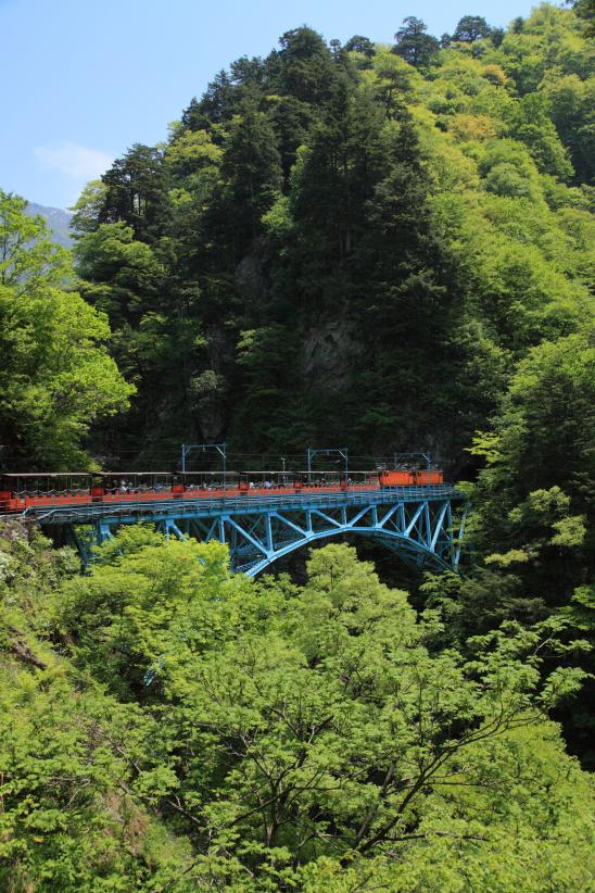 Kurobe Gorge Trolly Train(5)