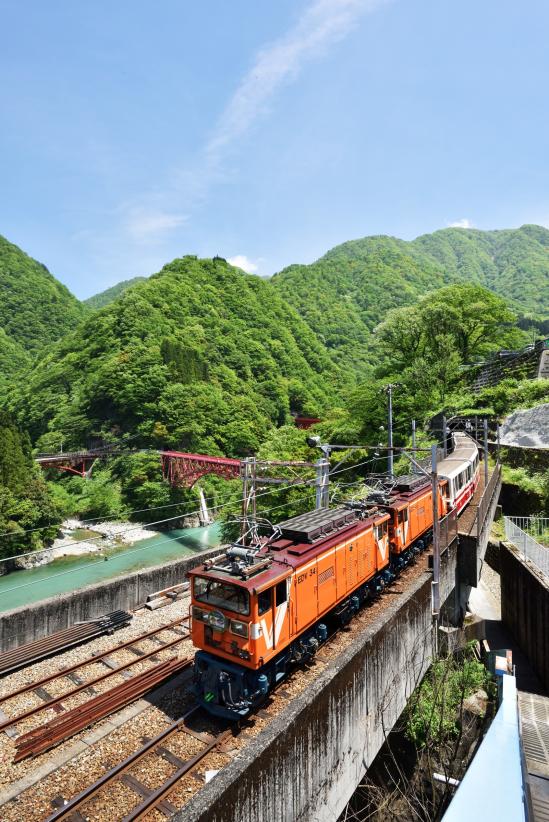 Kurobe Gorge Trolly Train(13)